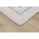 Ryamatta KM Carpets Nature Frame Modern Creme Natur Vit