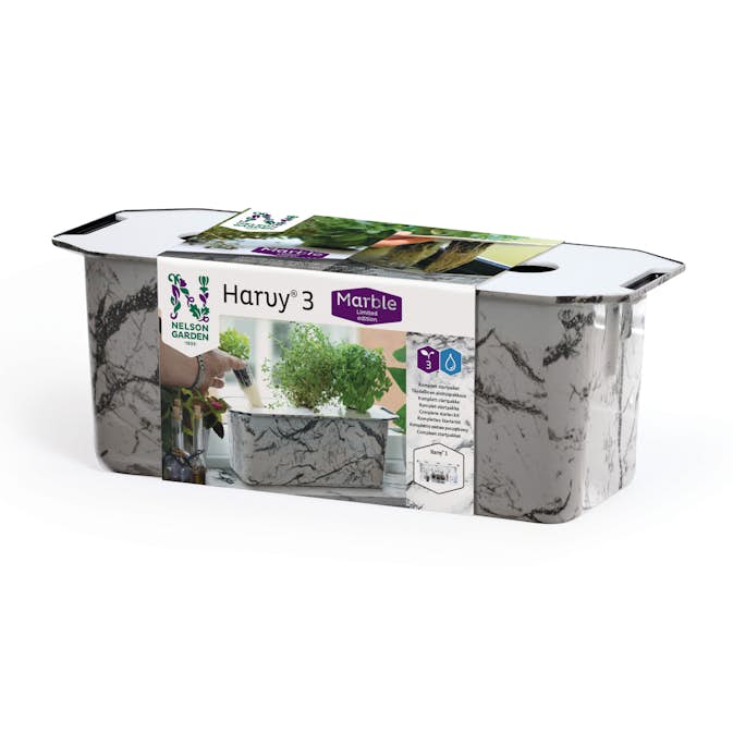 Startpaket Nelson Garden Odling Harvy3 Marmor