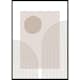 Poster Gallerix Abstract Lined No1
