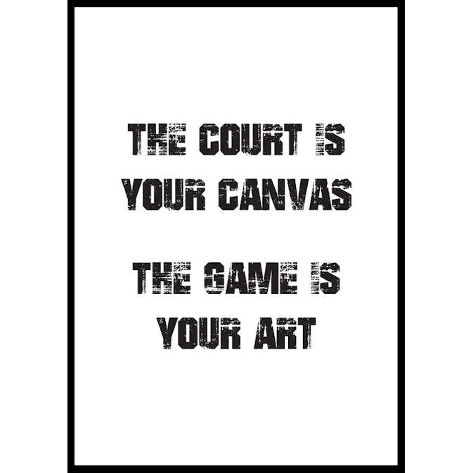 Poster Gallerix The Game Is Your Art