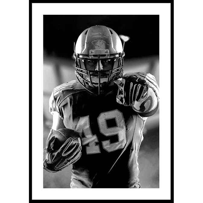 Poster Gallerix American Football Player