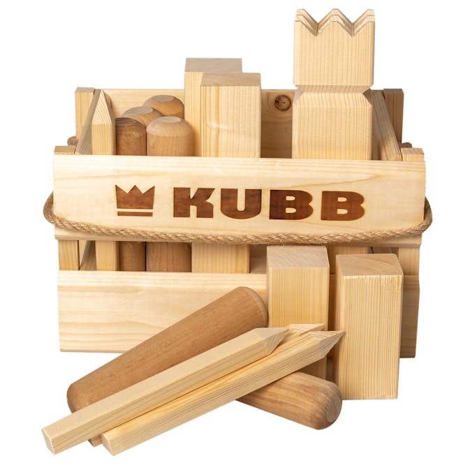 Kubb Tactic i trälåda