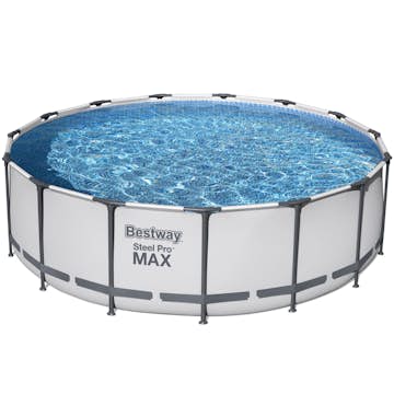 Poolpaket Bestway Steel Pro Max Ø4,57 m ClickConnect