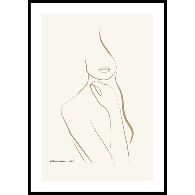 Poster Gallerix Shape Of A Woman No2