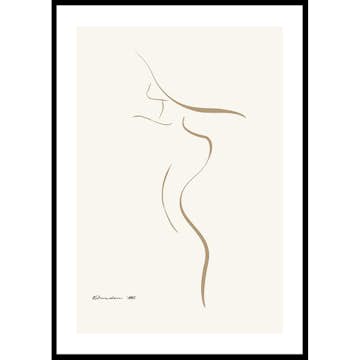 Poster Gallerix Shape Of A Woman No1