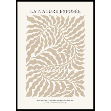 Poster Gallerix La Nature Exposee 34