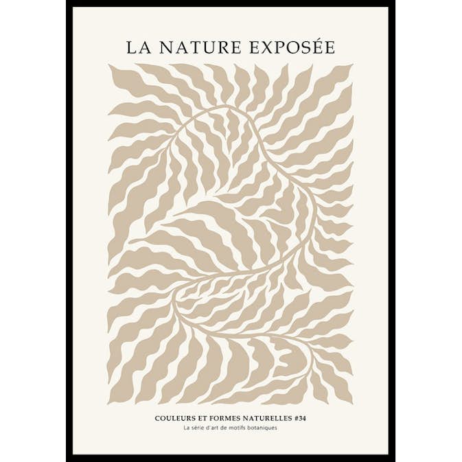 Poster Gallerix La Nature Exposee 34