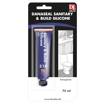 Våtrumssilikon Danalim 514 75 ml