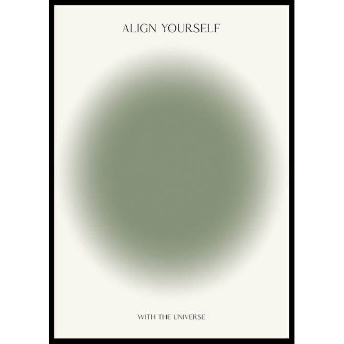 Poster Gallerix Aura Energy Align