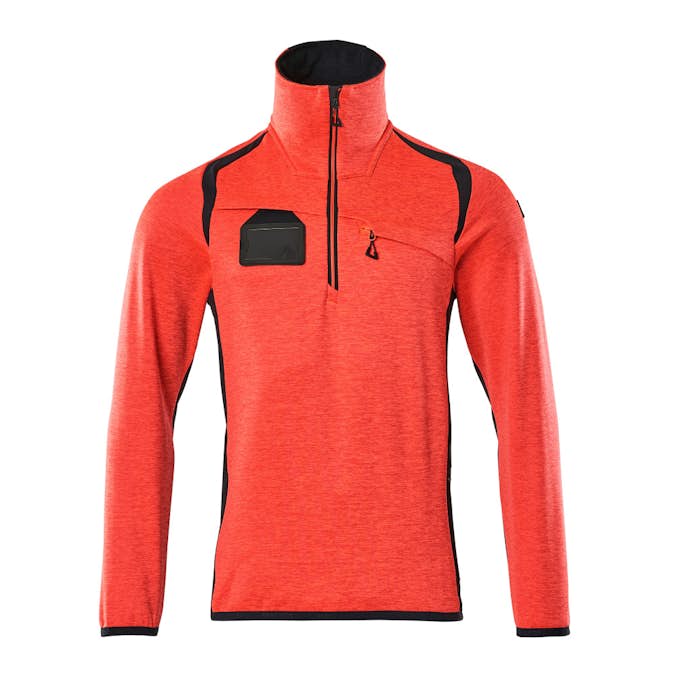 Fleecetröja med kort blixtlås Mascot Accelerate 19303-316