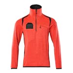 Fleecetröja med kort blixtlås Mascot Accelerate 19303-316