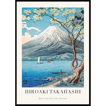 Poster Gallerix Mount Fuji From Lake Yamanaka By Hiroaki Takahashi