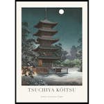 Poster Gallerix Asakusa Kinryūzan Temple By Tsuchiya Kōitsu