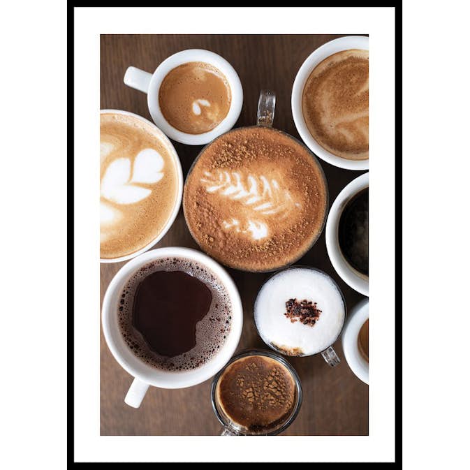 Poster Gallerix All Kinds Of Coffee