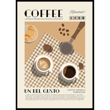 Poster Gallerix Coffee Un Bel Gusto