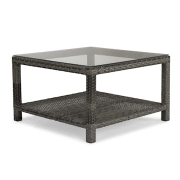 Utebord Comfort Garden Bahamas med Hylla 75x75 cm Utomhus