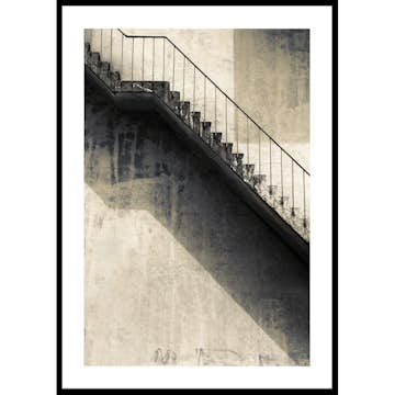 Poster Gallerix Concrete Stairs And Wall