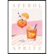 Poster Gallerix Aperol Spritz Vintage