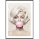 Poster Gallerix Marilyn Monroe Pink Bubblegum