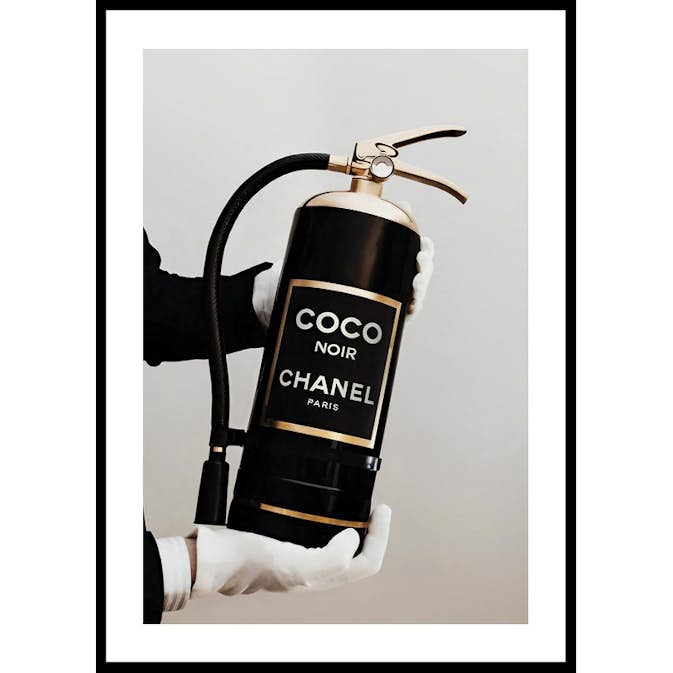 Poster Gallerix Coco Chanel Fire Extinguisher