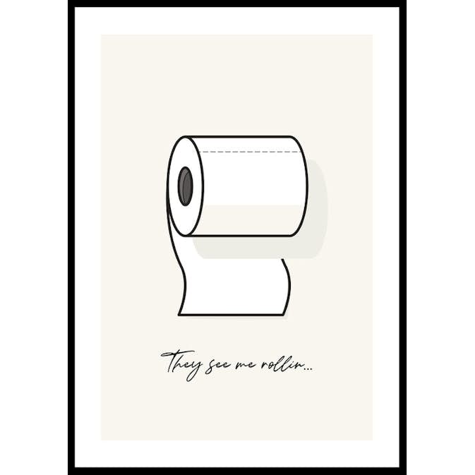 Poster Gallerix They See Me Rollin