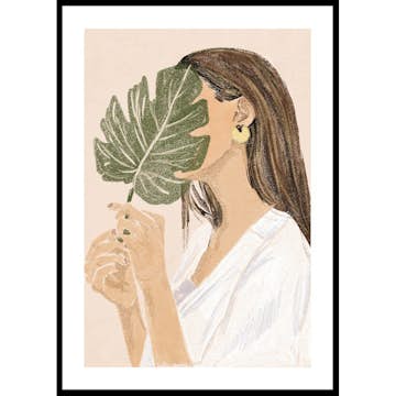 Poster Gallerix Boho Woman Portrait