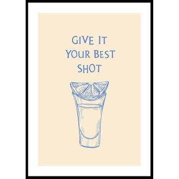 Poster Gallerix Give It Your Best Shot