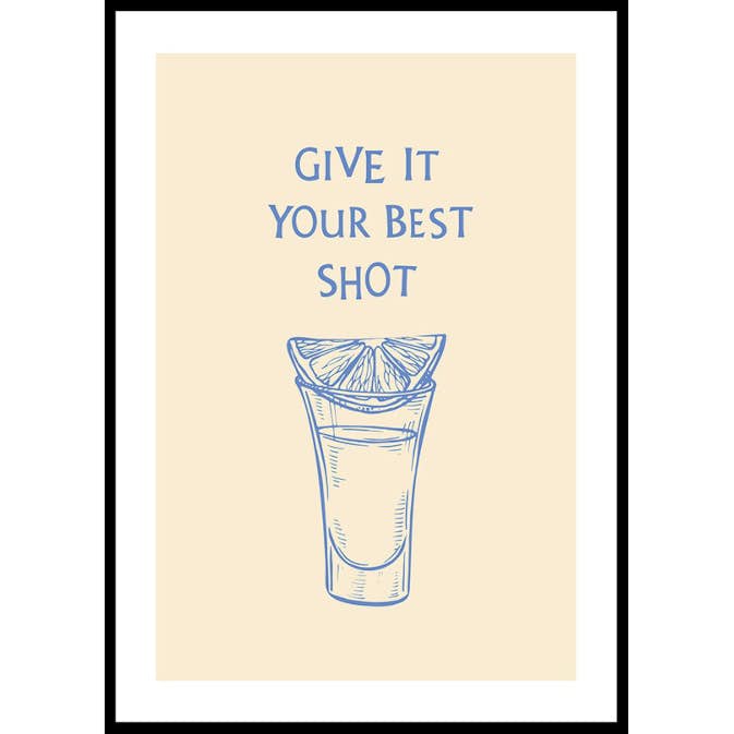 Poster Gallerix Give It Your Best Shot