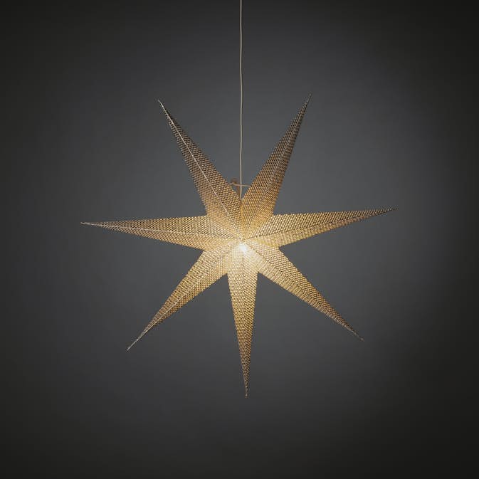 Adventsstjärna Gnosjö Konstsmide 7-uddig 78 cm