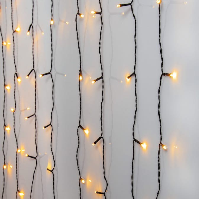 Ljusgardin Star Trading Golden Varmvit 80L