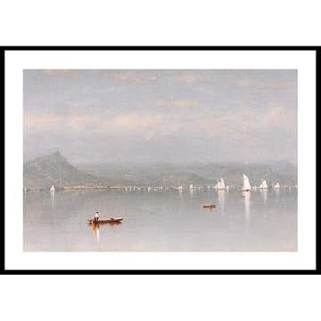 Poster Gallerix Haverstraw Bay By Sanford Robinson Gifford