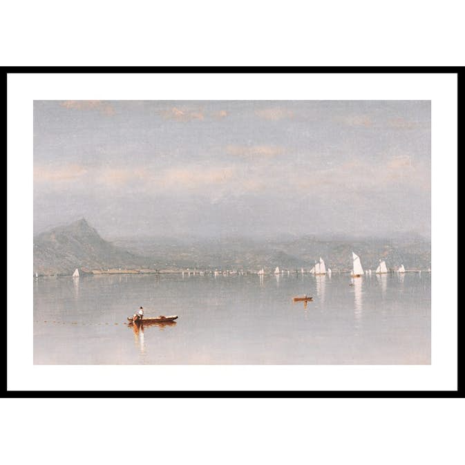Poster Gallerix Haverstraw Bay By Sanford Robinson Gifford