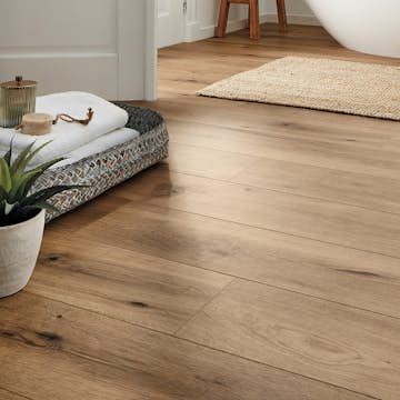 Vinylgolv MeisterDesign Comfort DD 600 S Ljus Field Ek 6843, 1-Stavs Plastmatta