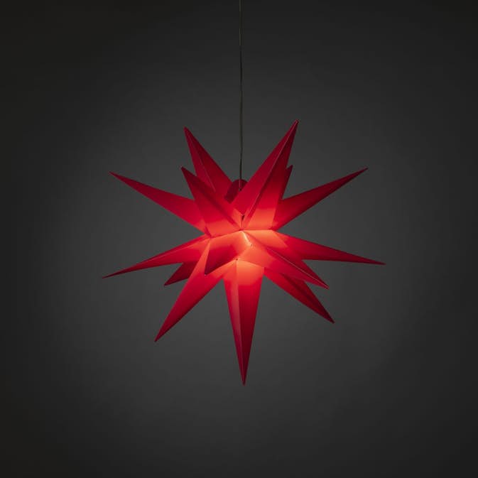 Plaststjärna Gnosjö Konstsmide 3-D