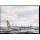 Poster Gallerix Sejlskibe I Sundet Syd For Kronborg By Carl Frederik Sørensen