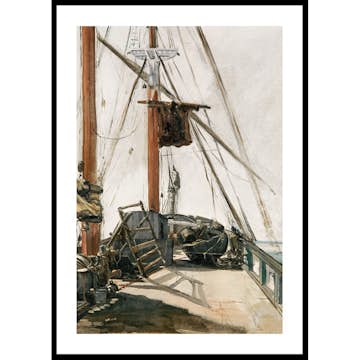 Poster Gallerix The Ship's Deck By Édouard Manet