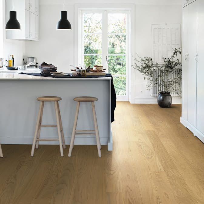 Parkettgolv Pergo Falster Light Pure Ek 1-Stav