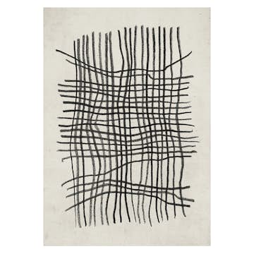 Posters Venture Home Linework Beige/svart