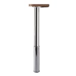 Bordsben Theofils 653 79 cm Obehandlat Stål