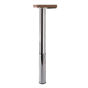 Bordsben Theofils 653 79 cm Obehandlat Stål