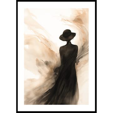 Poster Gallerix Silhouette Of A Woman No2