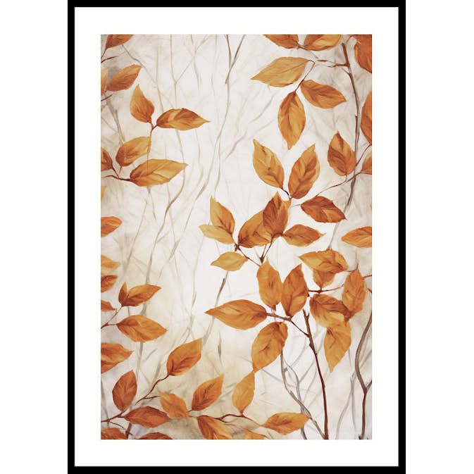 Poster Gallerix Branches And Leaves