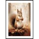Poster Gallerix Squirrel Watercolor