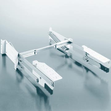 Maskinlyft Theofils Kesseböhmer Djup 505 mm Bredd 410-570 mm Vit