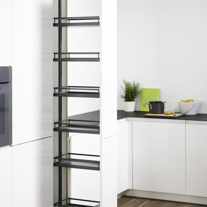 Högskåpsutdrag Theofils Kesseböhmer Arenaplus Style Skafferiutdrag 1800-2200 mm