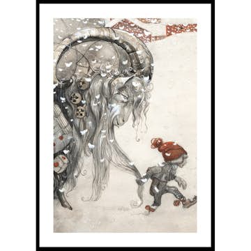 Poster Gallerix Julbocken By John Bauer
