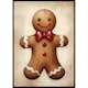 Poster Gallerix Happy Gingerbread Man
