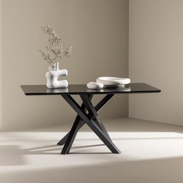 Soffbord Venture Home Piazza Svart Fyrkantigt Vardagsrumsbord