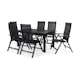 Matgrupp Comfort Garden Portland Matgrupp Utomhus 152-210x90 med 6 Monaco Light Positionsstol