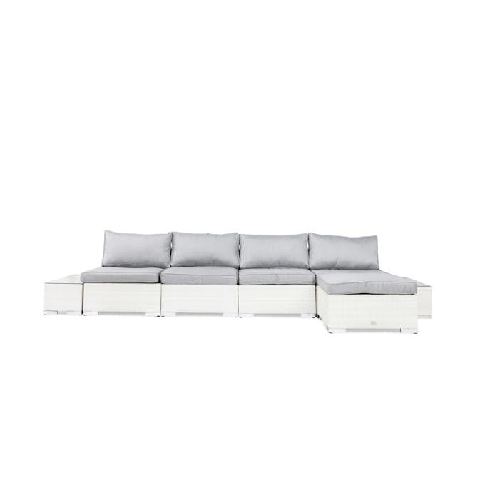 Loungegrupp Comfort Garden Bahamas Soffa 4-sits Divan/Utebord Utomhus